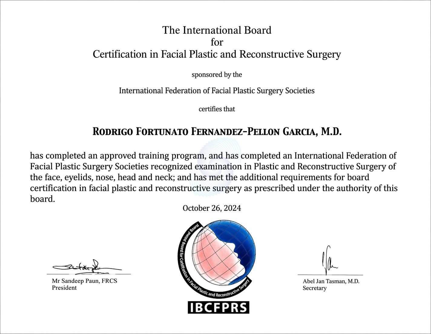 IBCFPRS International Board